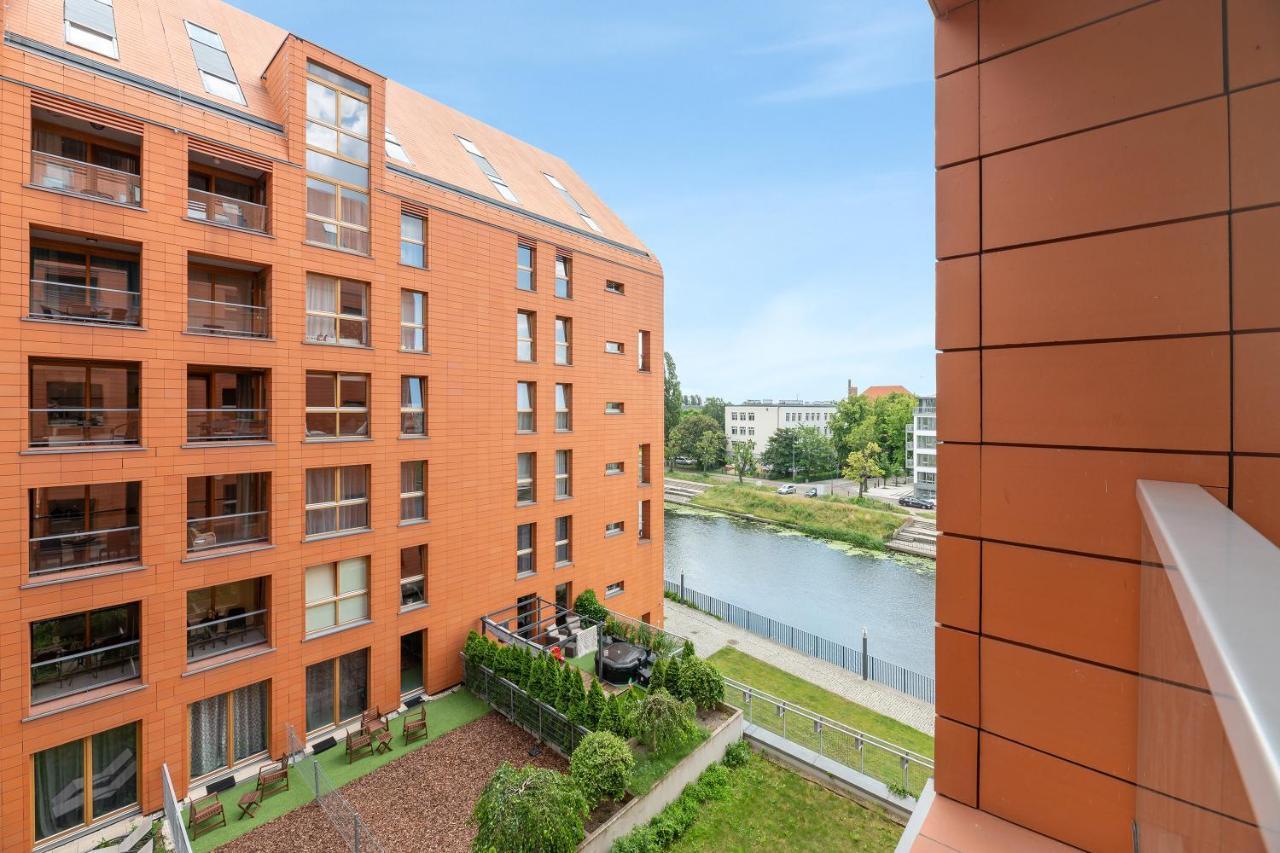 גדנסק Aura - Riverside & Parking By Downtown Apartments מראה חיצוני תמונה