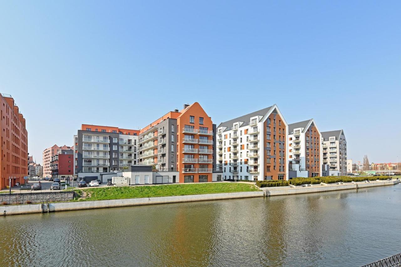 גדנסק Aura - Riverside & Parking By Downtown Apartments מראה חיצוני תמונה