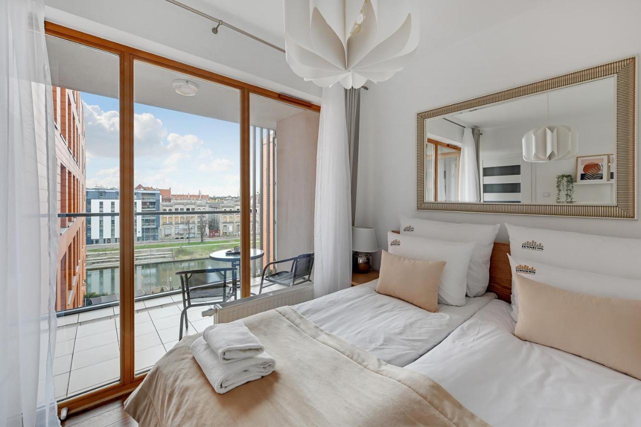 גדנסק Aura - Riverside & Parking By Downtown Apartments מראה חיצוני תמונה