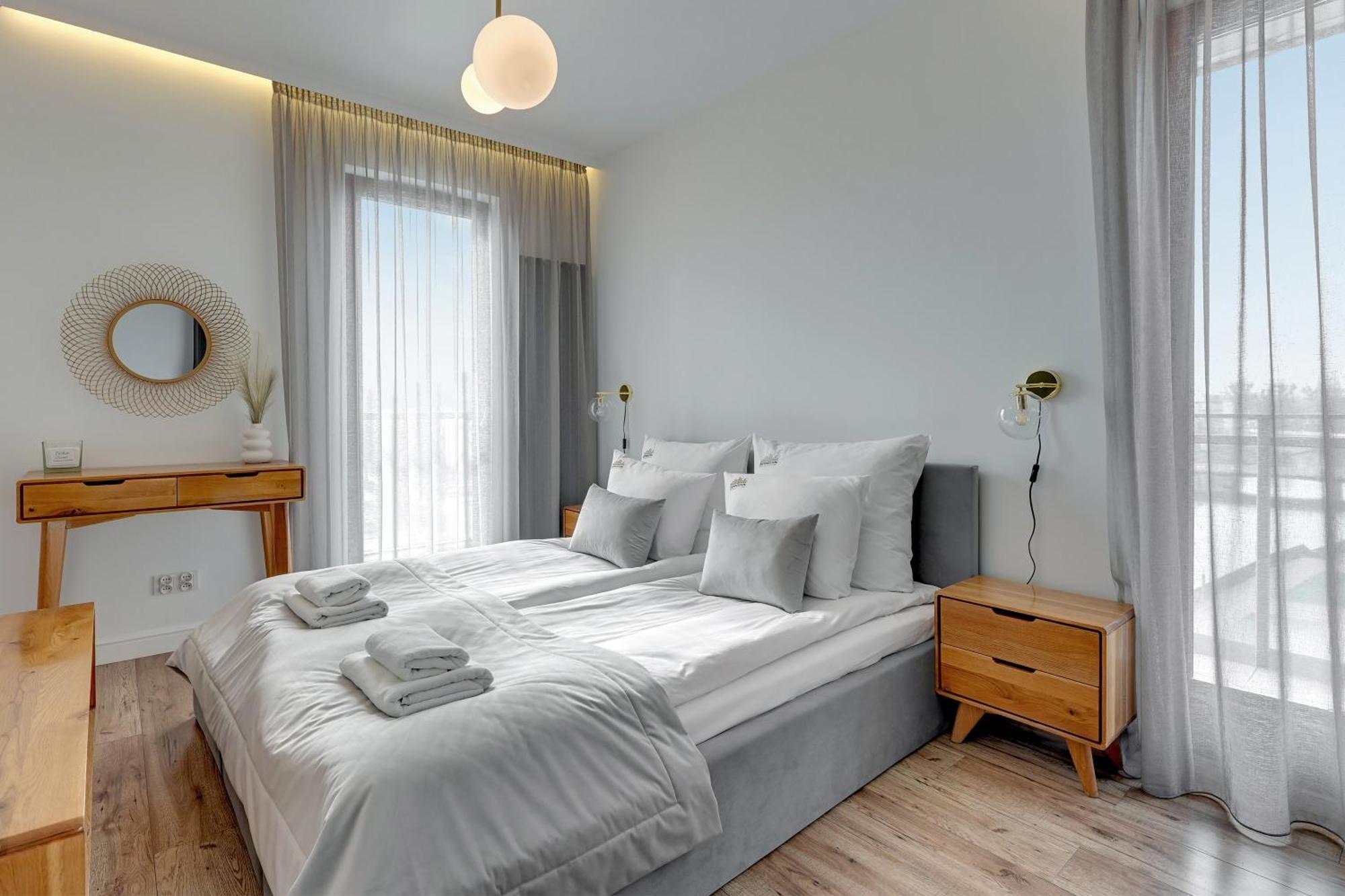 גדנסק Aura - Riverside & Parking By Downtown Apartments מראה חיצוני תמונה