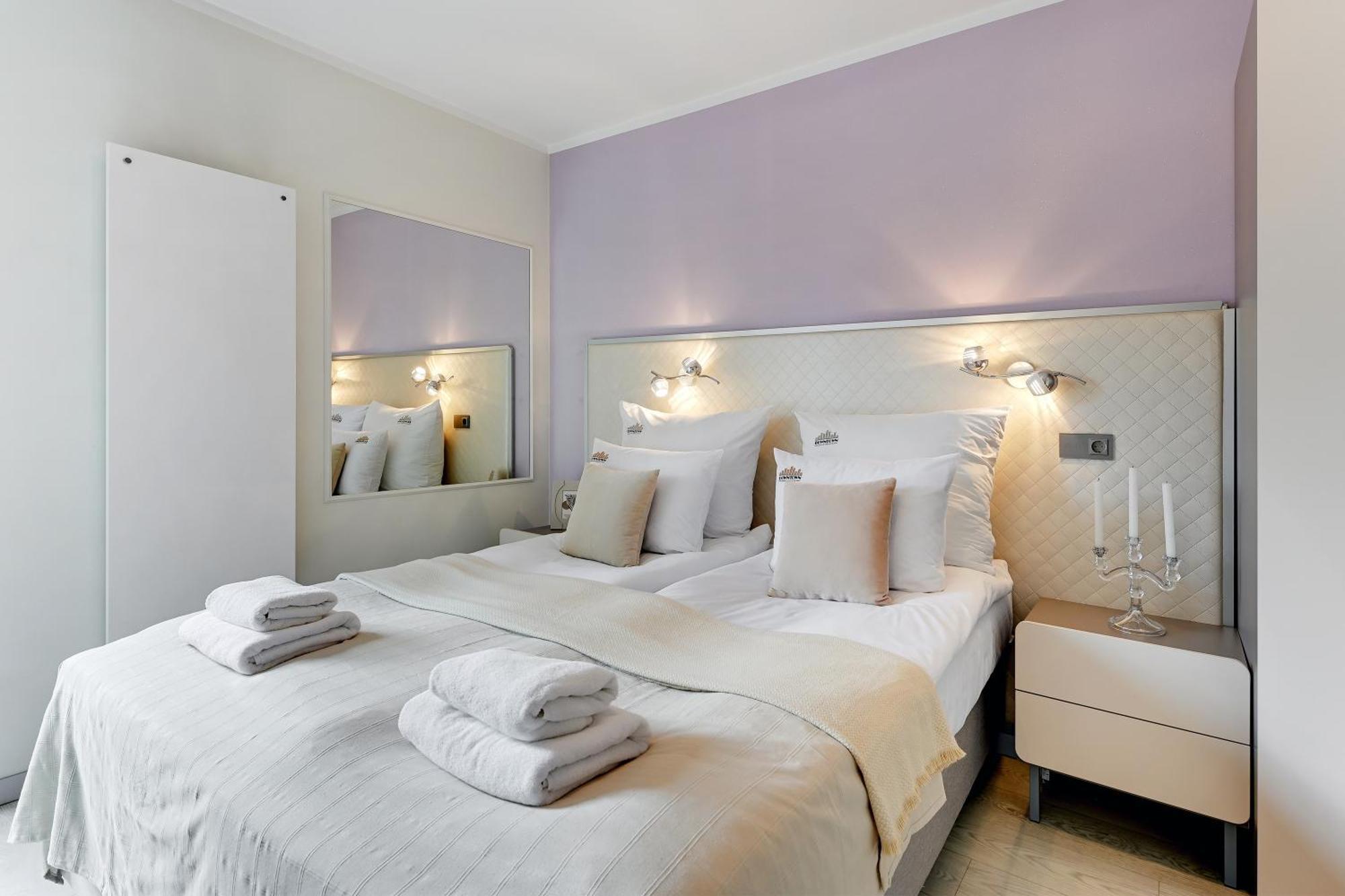גדנסק Aura - Riverside & Parking By Downtown Apartments חדר תמונה