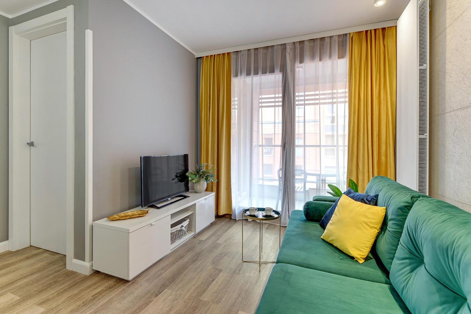 גדנסק Aura - Riverside & Parking By Downtown Apartments חדר תמונה