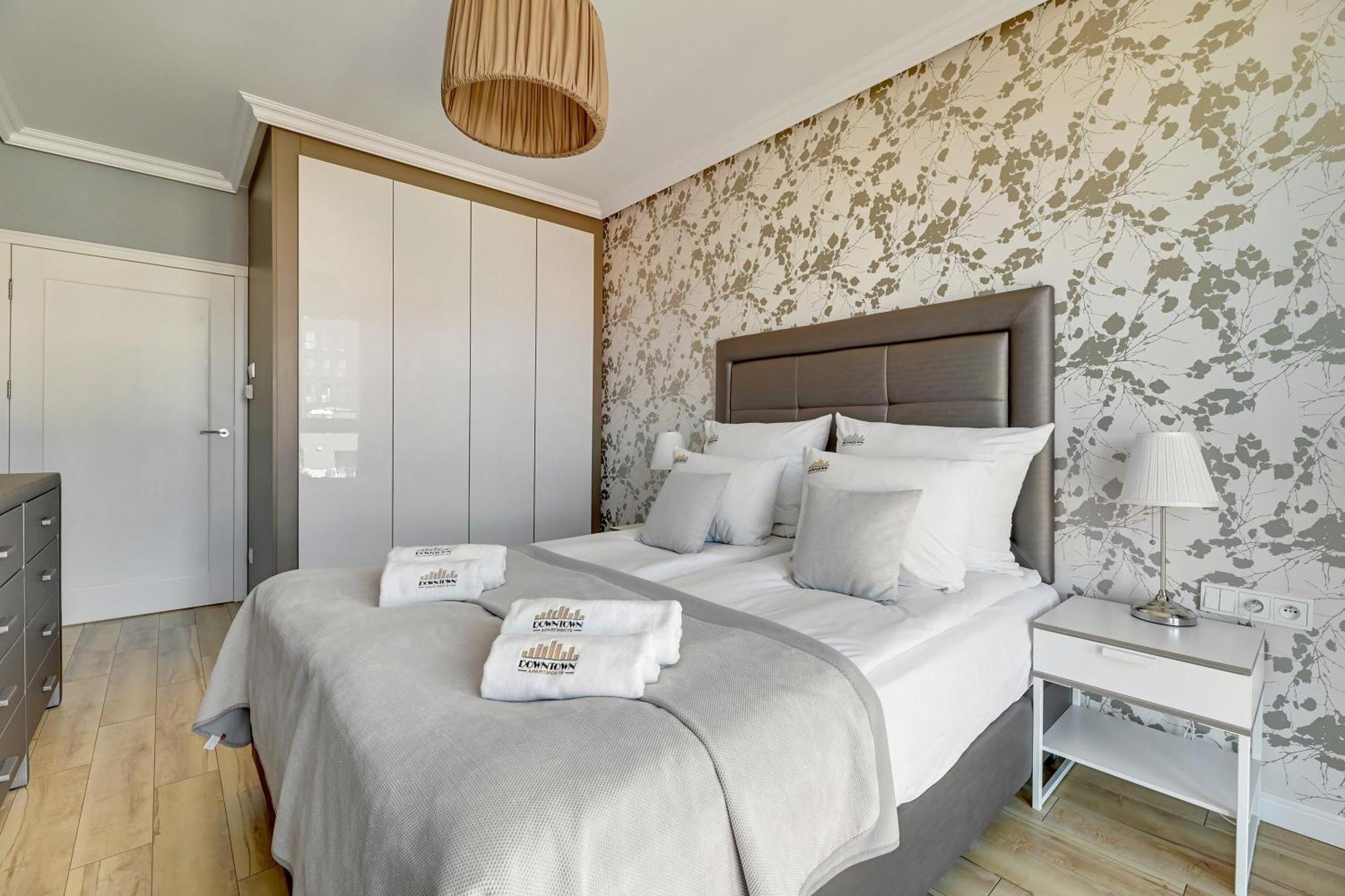 גדנסק Aura - Riverside & Parking By Downtown Apartments חדר תמונה