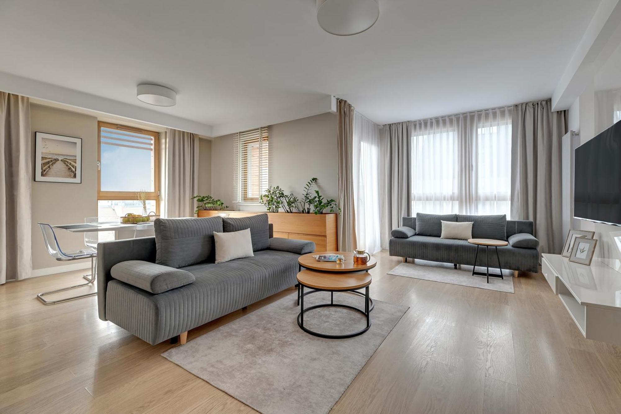 גדנסק Aura - Riverside & Parking By Downtown Apartments מראה חיצוני תמונה