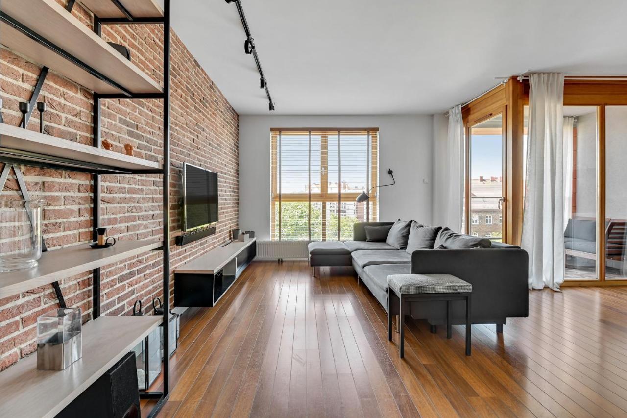 גדנסק Aura - Riverside & Parking By Downtown Apartments מראה חיצוני תמונה